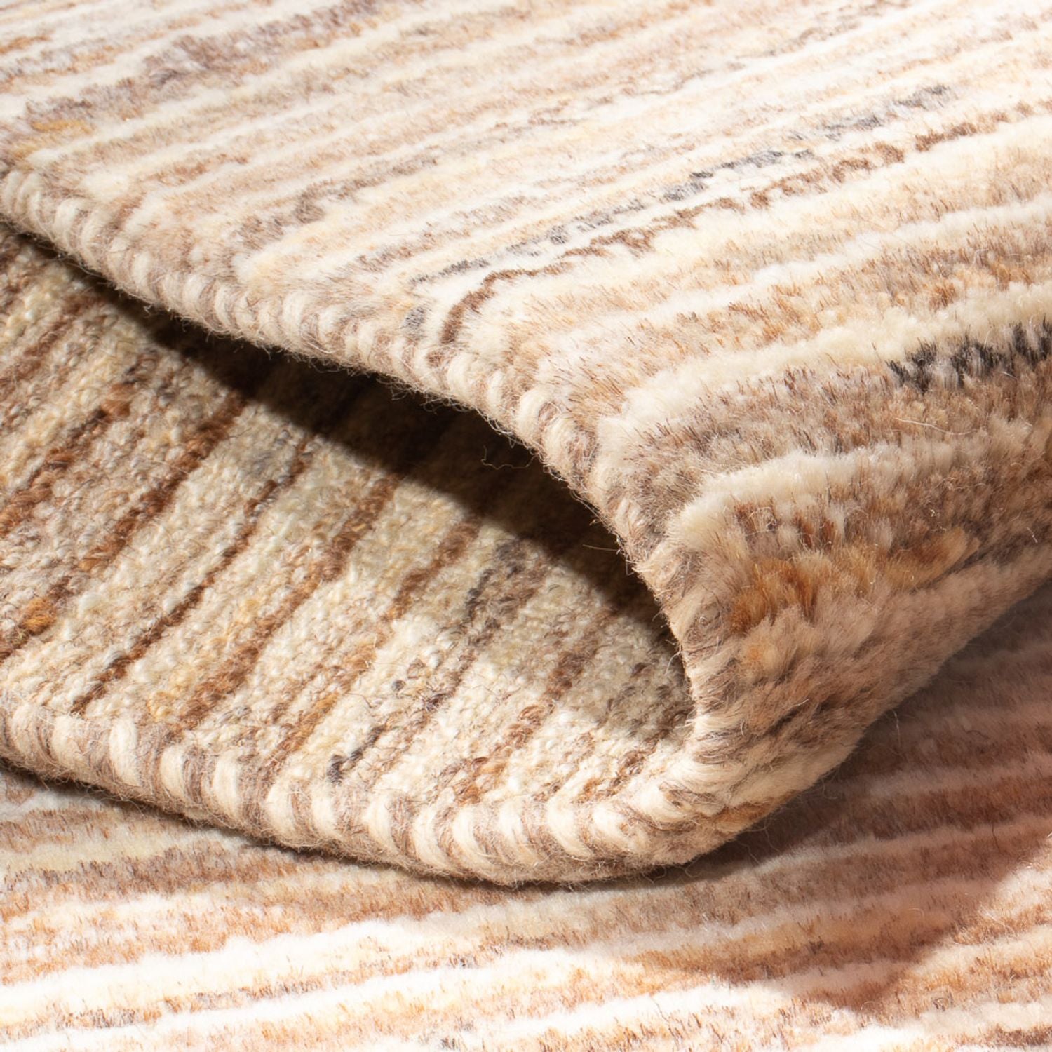 Tappeto Gabbeh - Persero - 93 x 57 cm - beige chiaro
