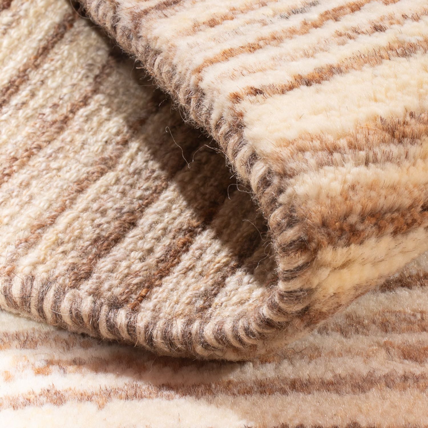 Tappeto Gabbeh - Persero - 95 x 60 cm - beige chiaro