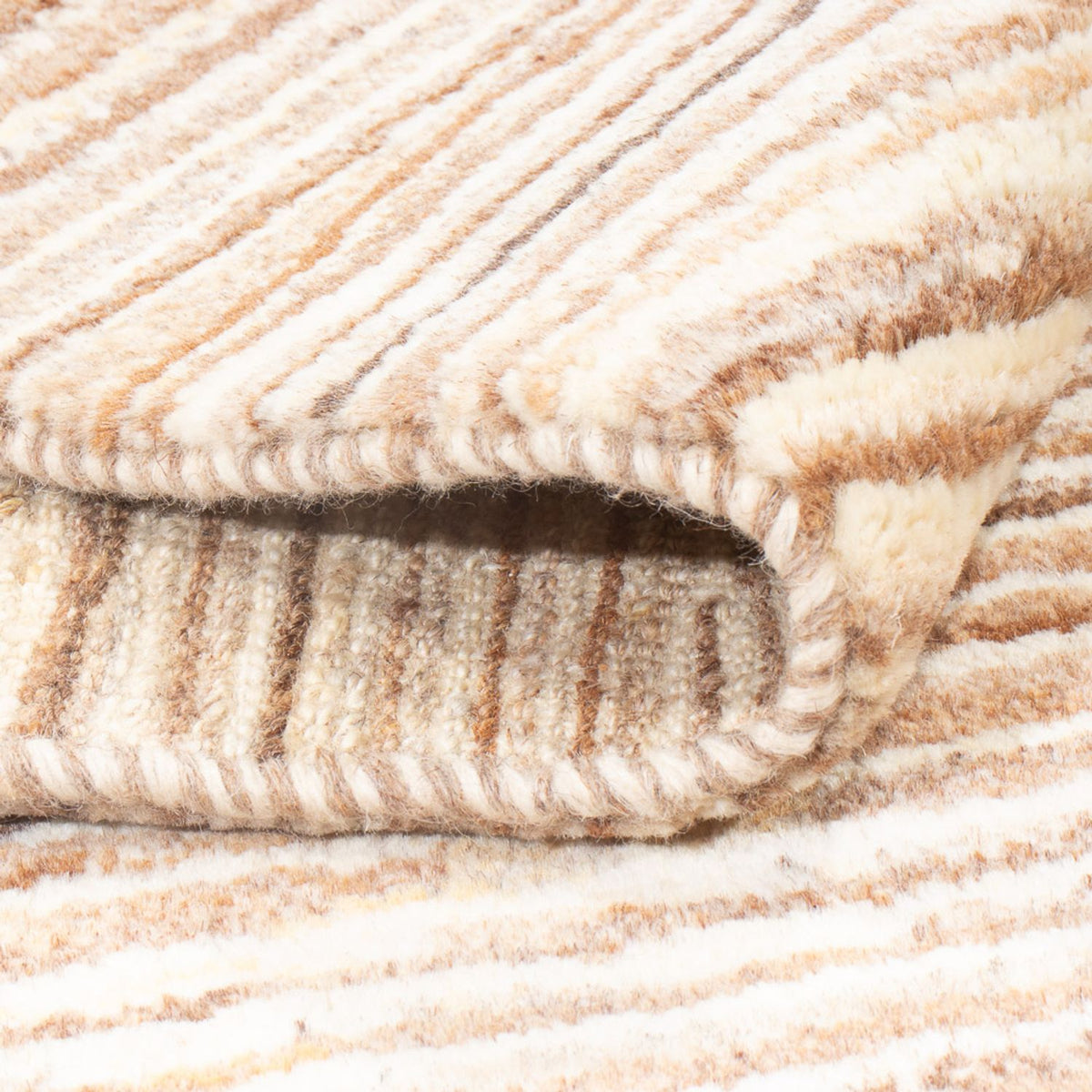 Tappeto Gabbeh - Persero - 147 x 103 cm - beige scuro