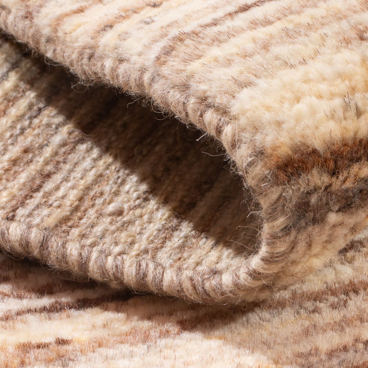 Tappeto Gabbeh - Persero - 96 x 58 cm - beige chiaro