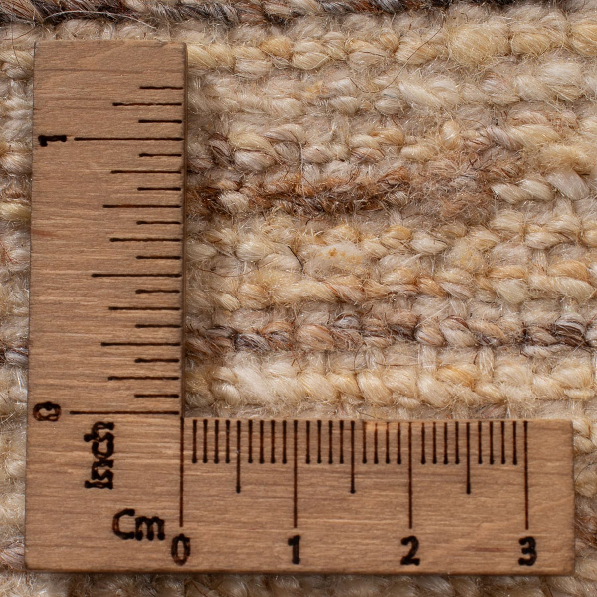 Tappeto Gabbeh - Persero - 96 x 58 cm - beige chiaro