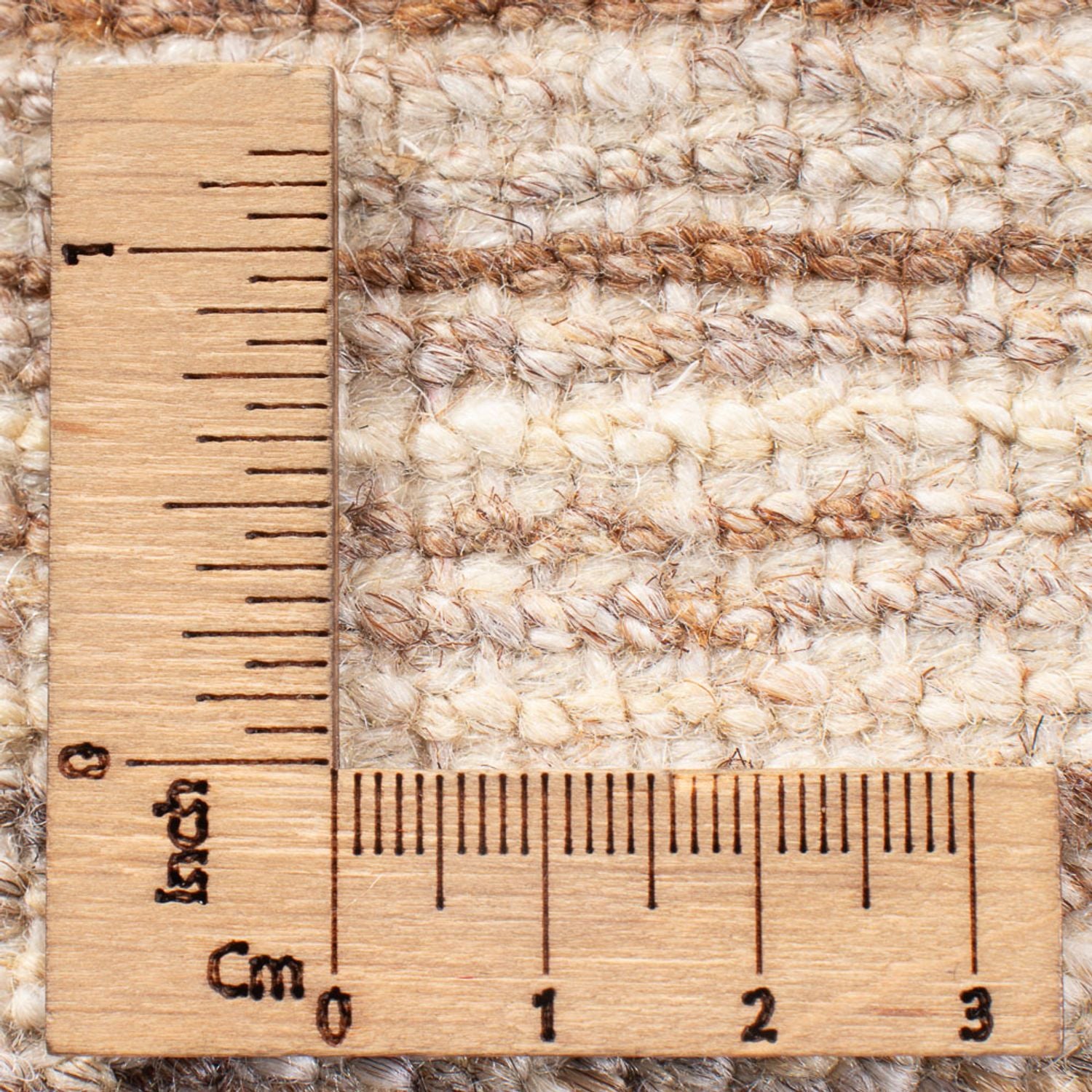 Tappeto Gabbeh - Persero - 94 x 60 cm - beige chiaro