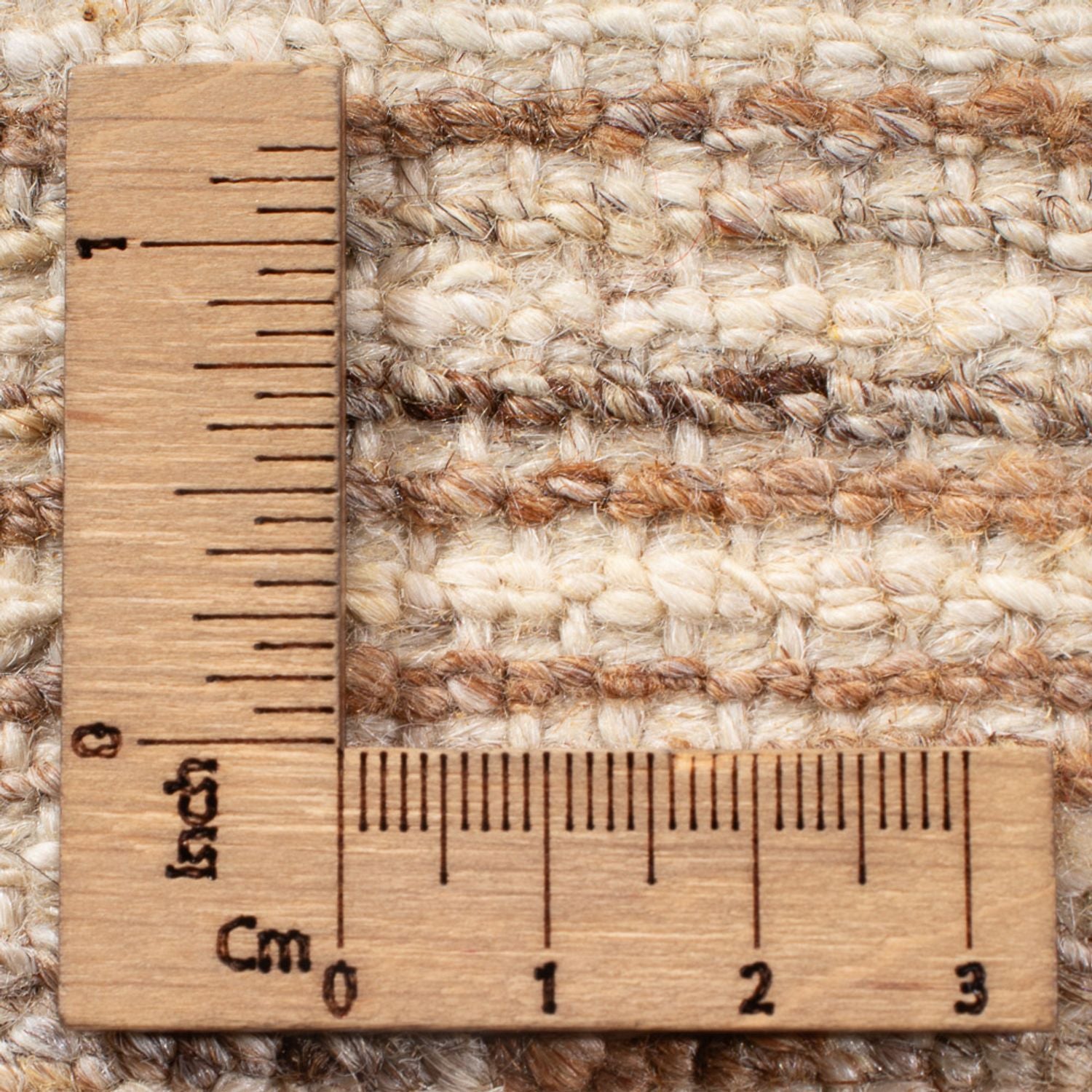 Tappeto Gabbeh - Persero - 94 x 57 cm - beige chiaro