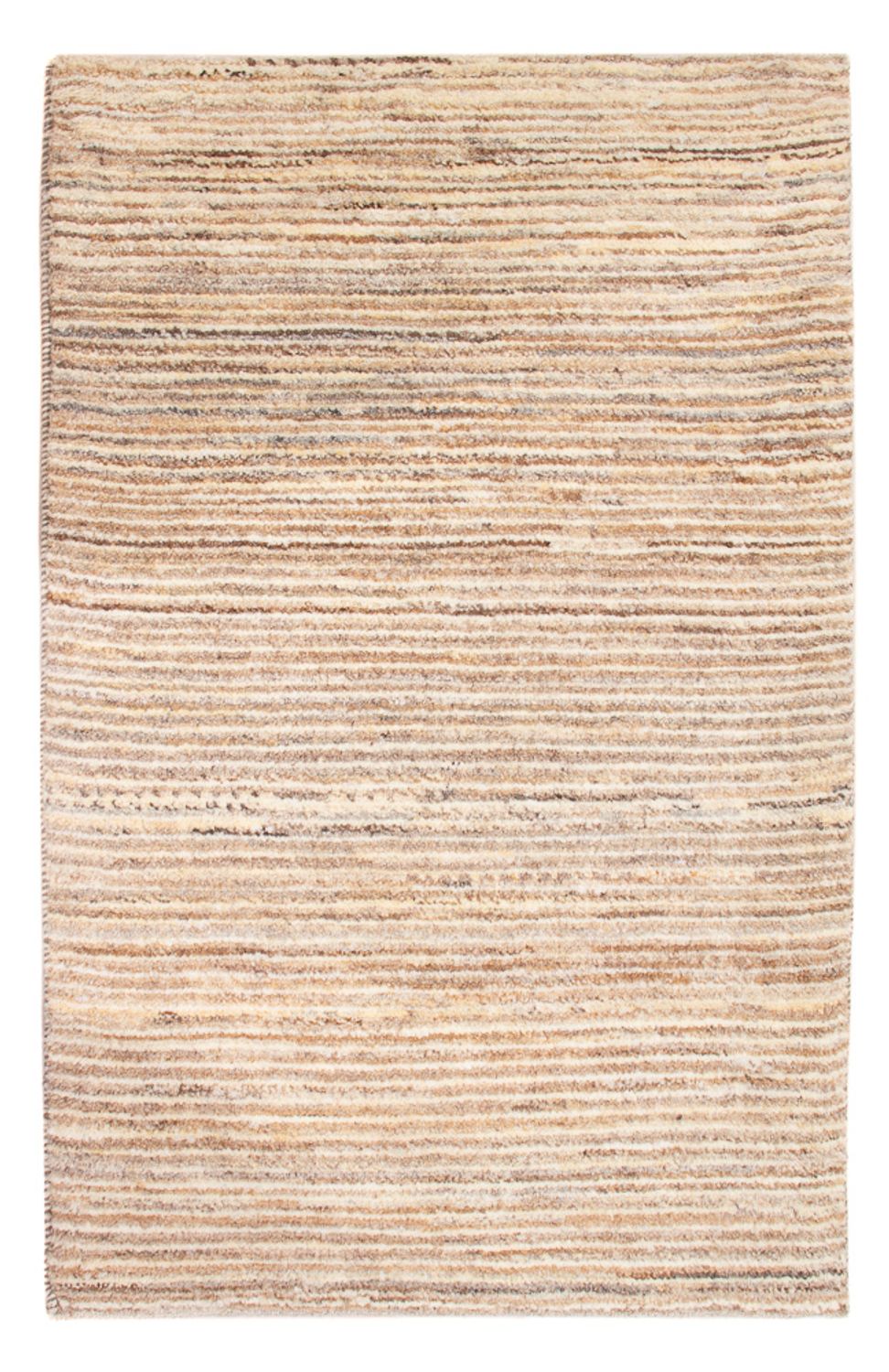 Tappeto Gabbeh - Persero - 93 x 61 cm - beige scuro