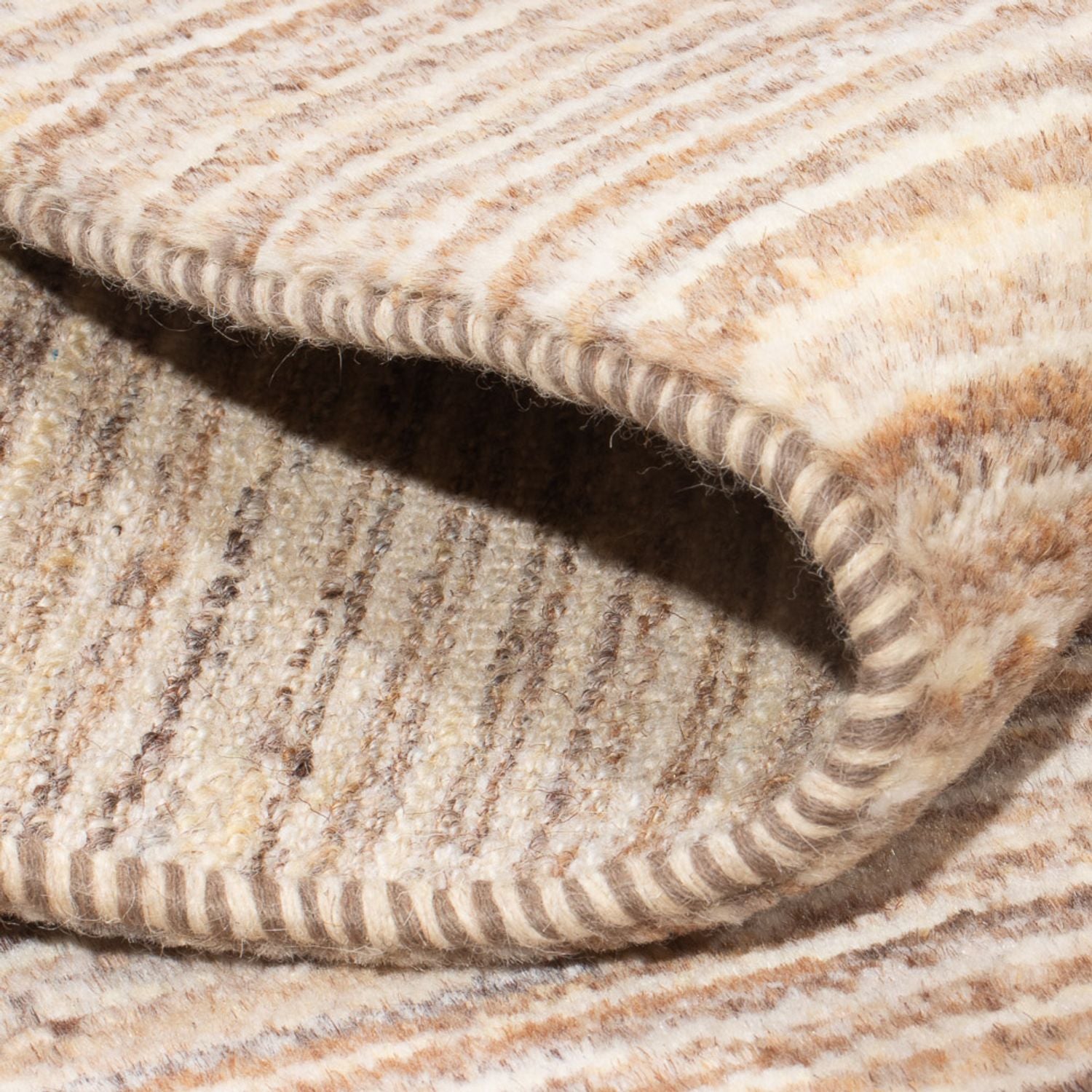 Tappeto Gabbeh - Persero - 93 x 61 cm - beige scuro