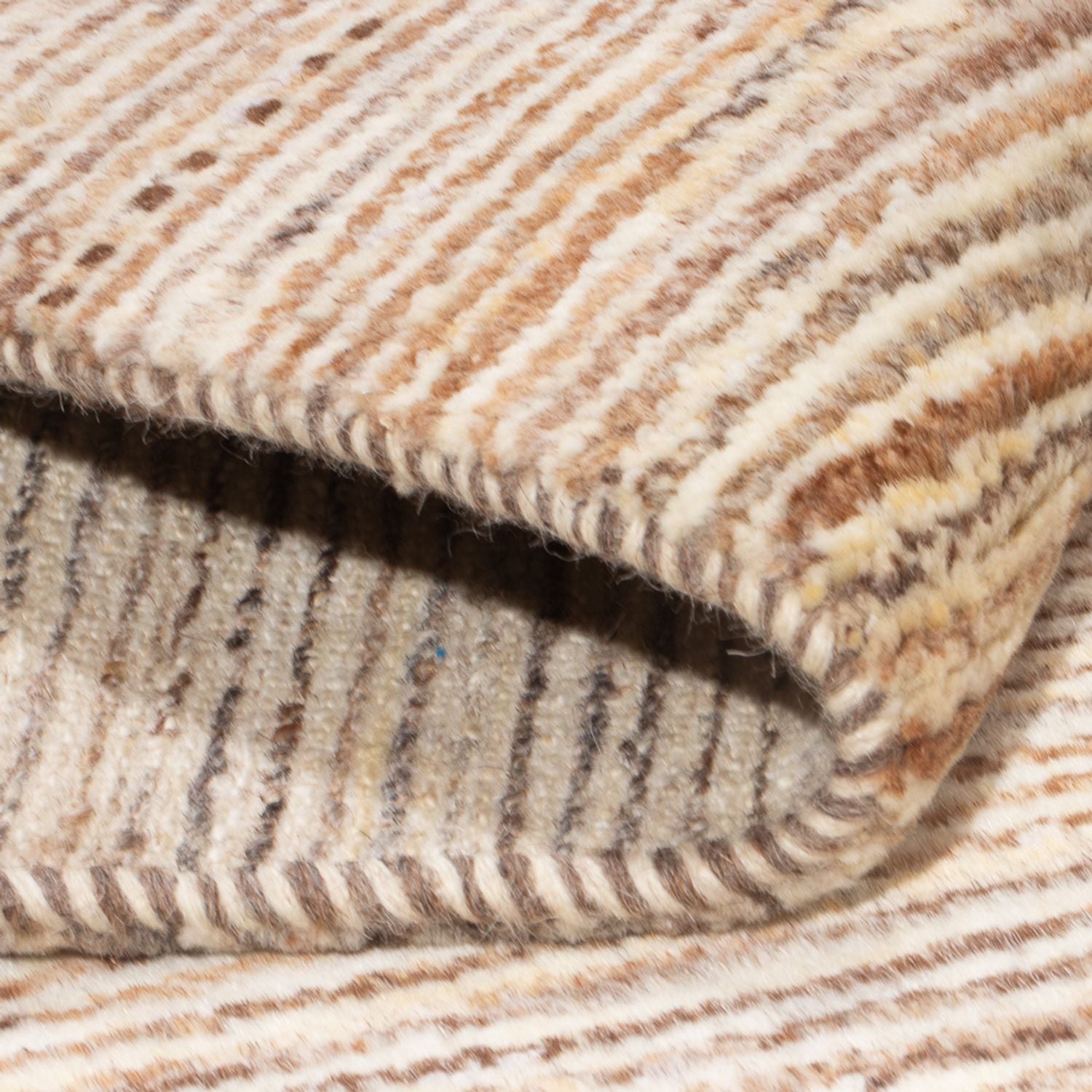Tappeto Gabbeh - Persero - 92 x 61 cm - beige scuro