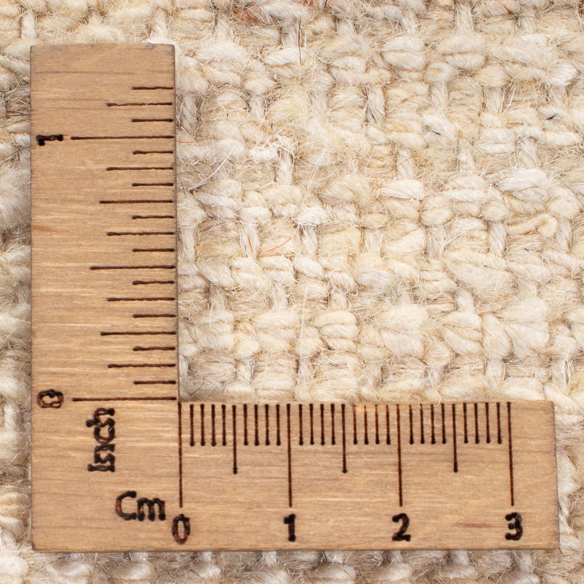 Tappeto Gabbeh - Persero - 204 x 142 cm - beige chiaro