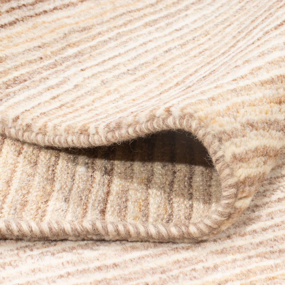 Tappeto Gabbeh - Persero - 238 x 166 cm - marrone chiaro