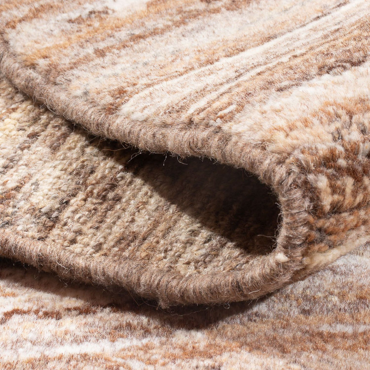 Tappeto Gabbeh - Persero - 138 x 93 cm - beige chiaro