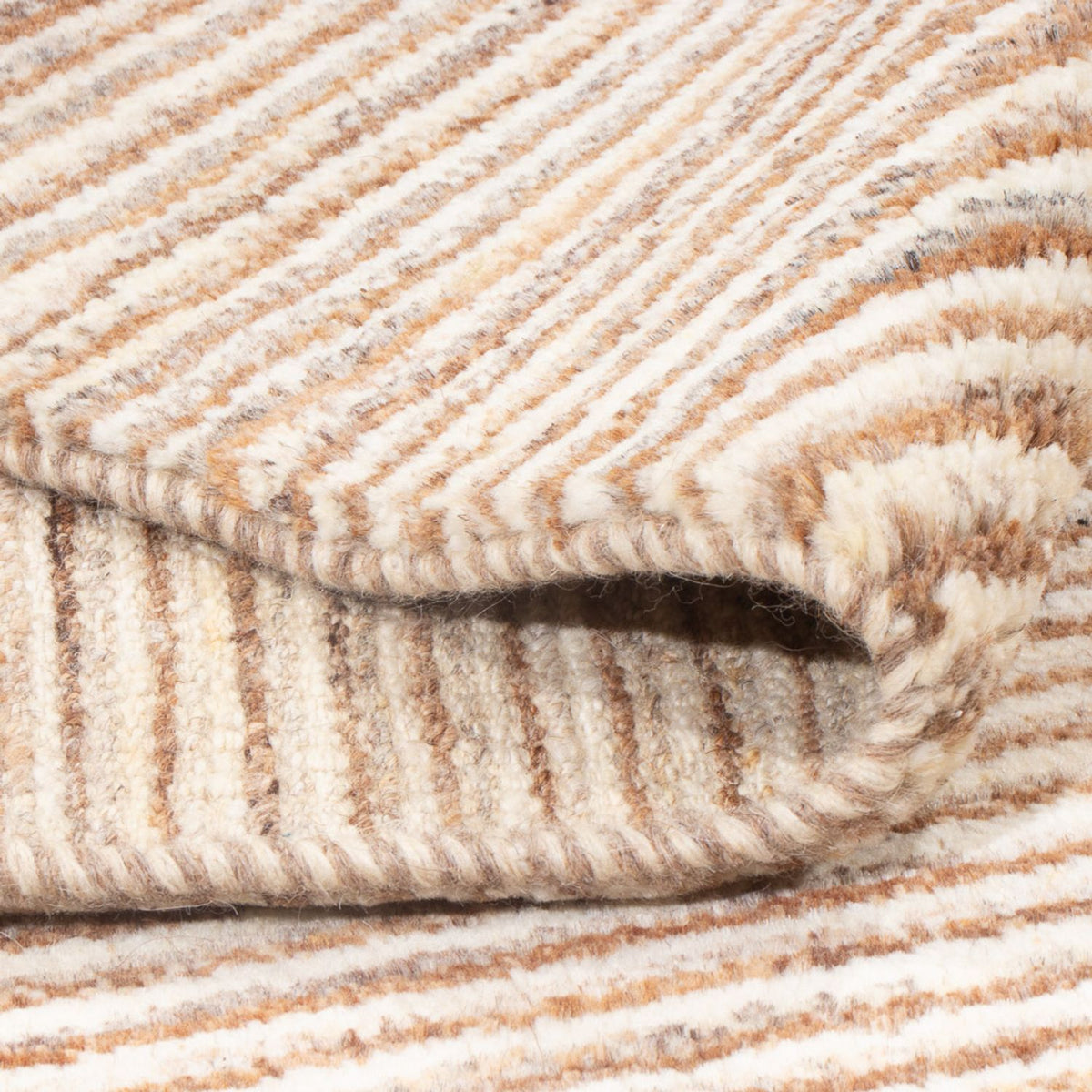 Tappeto Gabbeh - Persero - 194 x 145 cm - marrone chiaro