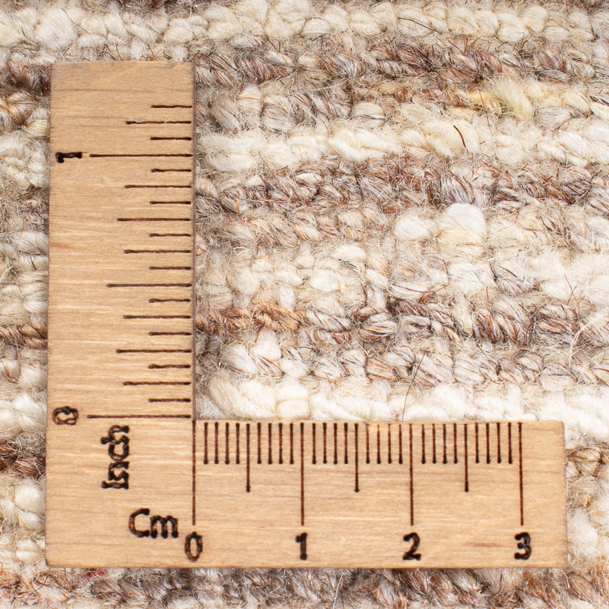 Tappeto Gabbeh - Persero - 194 x 151 cm - beige scuro