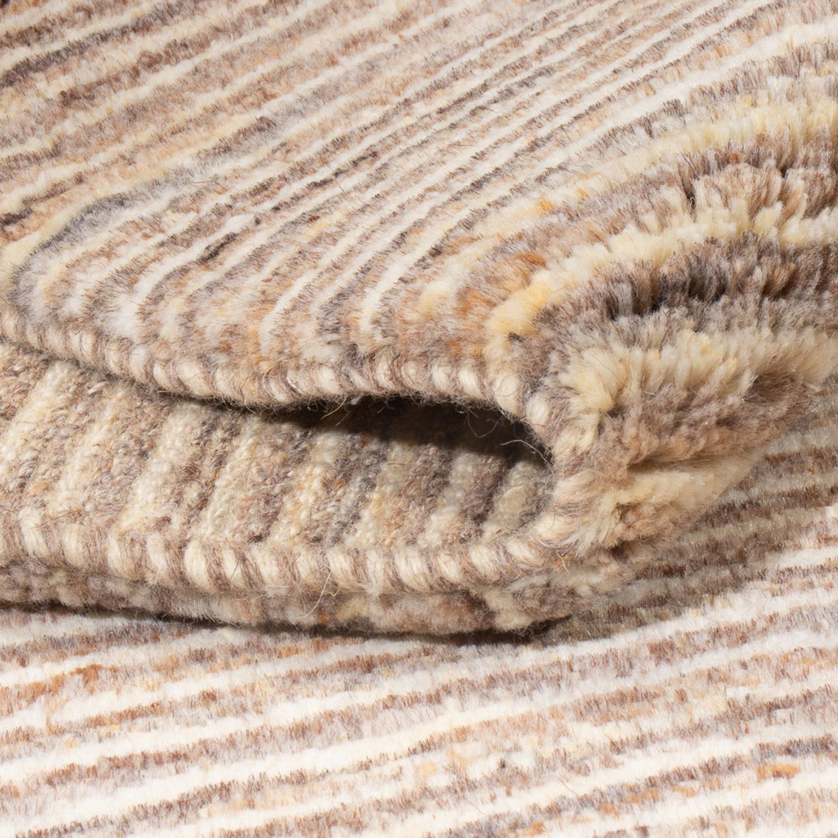 Tappeto Gabbeh - Persero - 193 x 147 cm - marrone chiaro