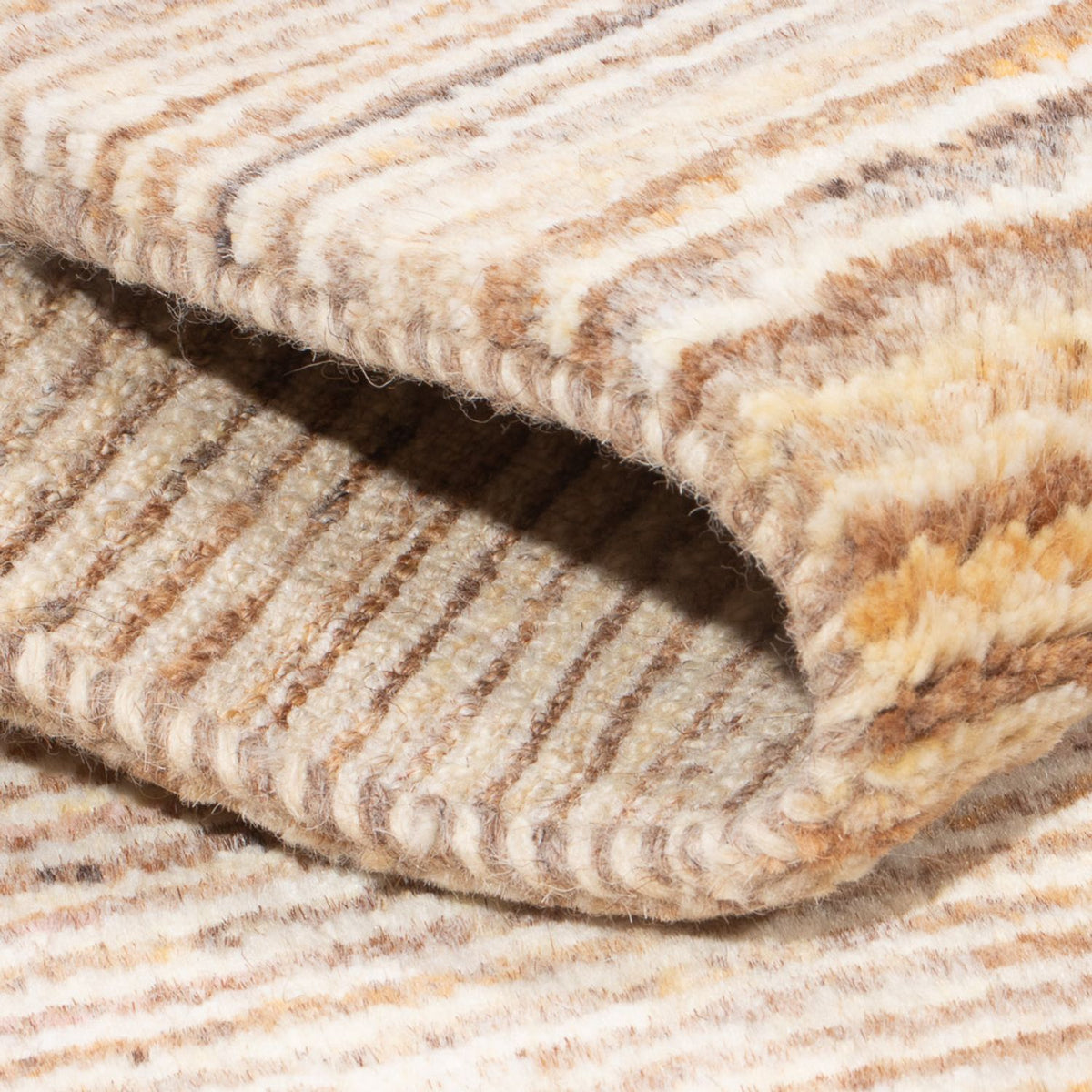 Tappeto Gabbeh - Persero - 91 x 57 cm - beige scuro