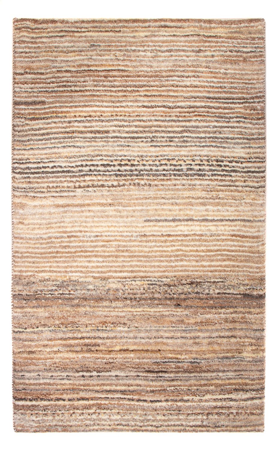 Tappeto Gabbeh - Persero - 96 x 61 cm - beige scuro
