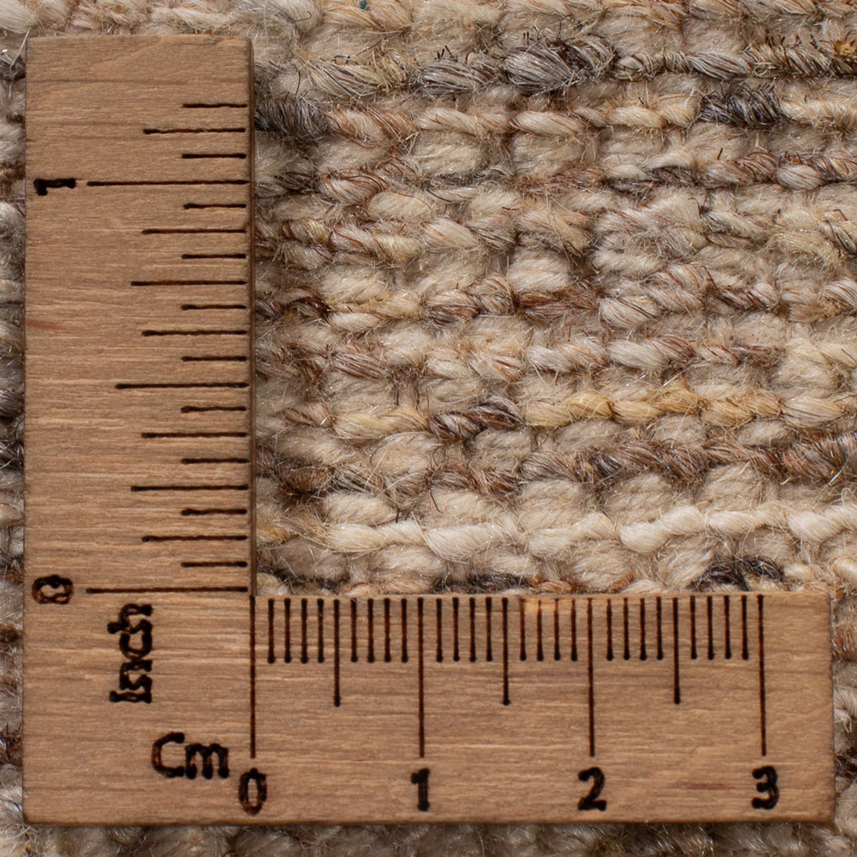 Tappeto Gabbeh - Persero - 89 x 60 cm - beige scuro