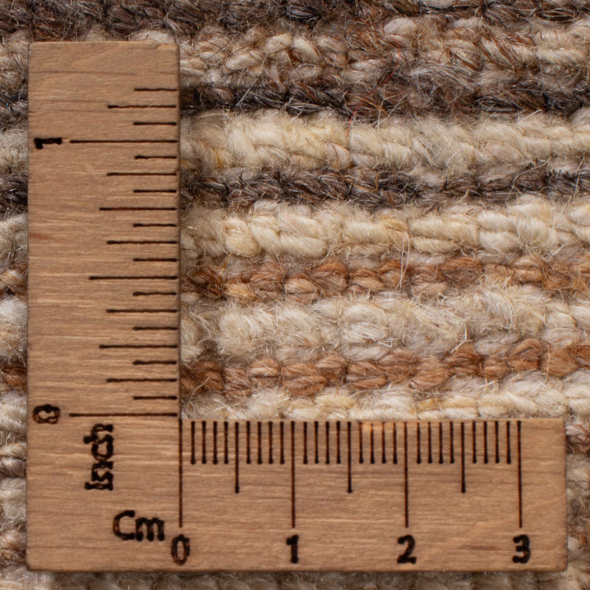 Tappeto Gabbeh - Persero - 91 x 60 cm - beige scuro