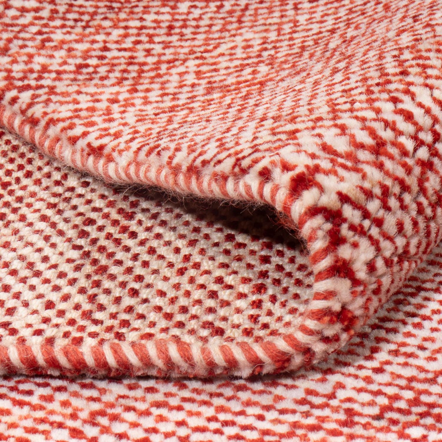 Tappeto Gabbeh - Persero quadrato  - 200 x 183 cm - rosso chiaro