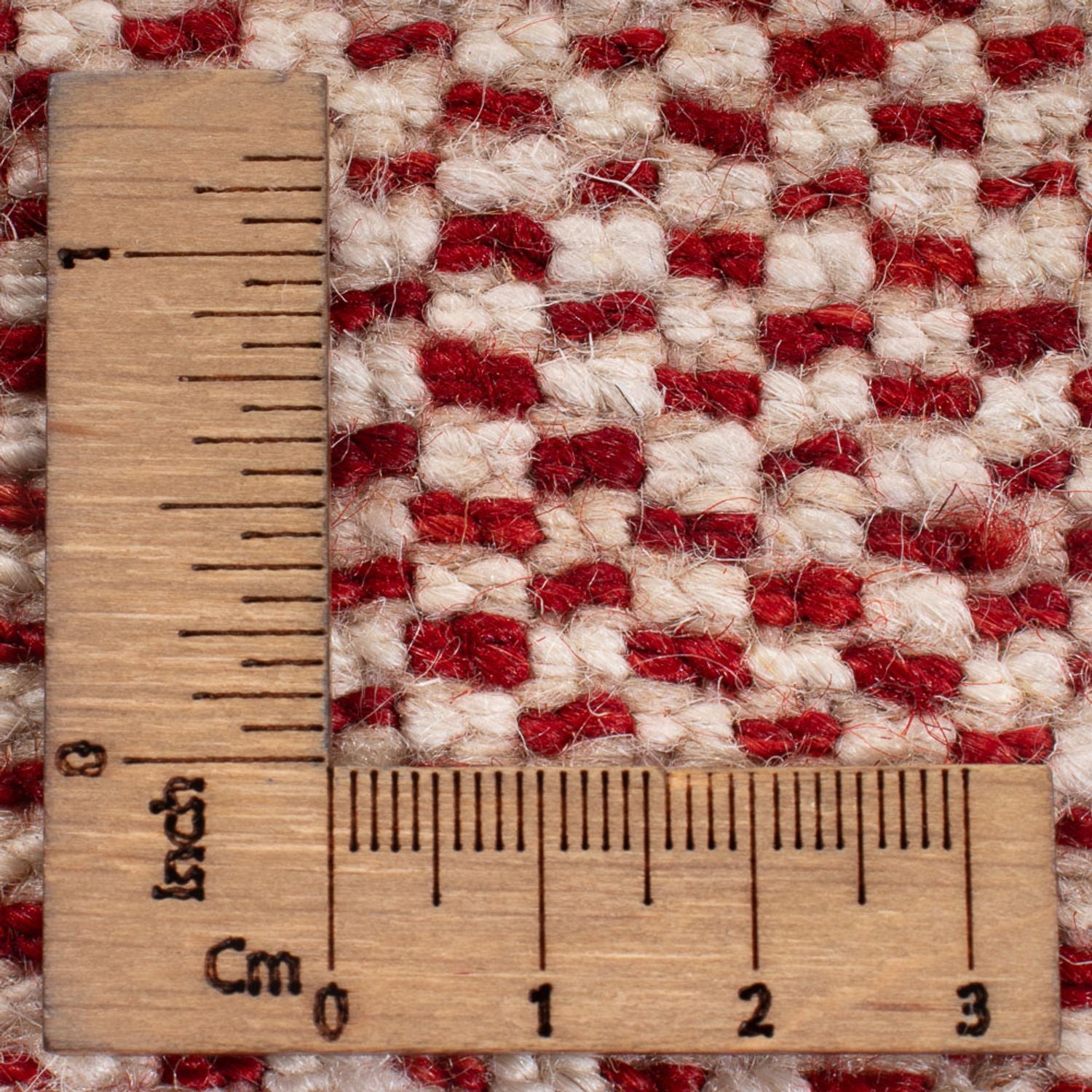 Tappeto Gabbeh - Persero quadrato  - 200 x 183 cm - rosso chiaro