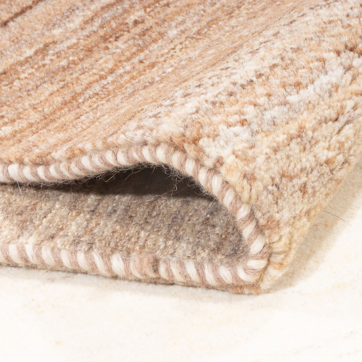 Tappeto corsia Tappeto Gabbeh - Persero - 250 x 84 cm - naturale