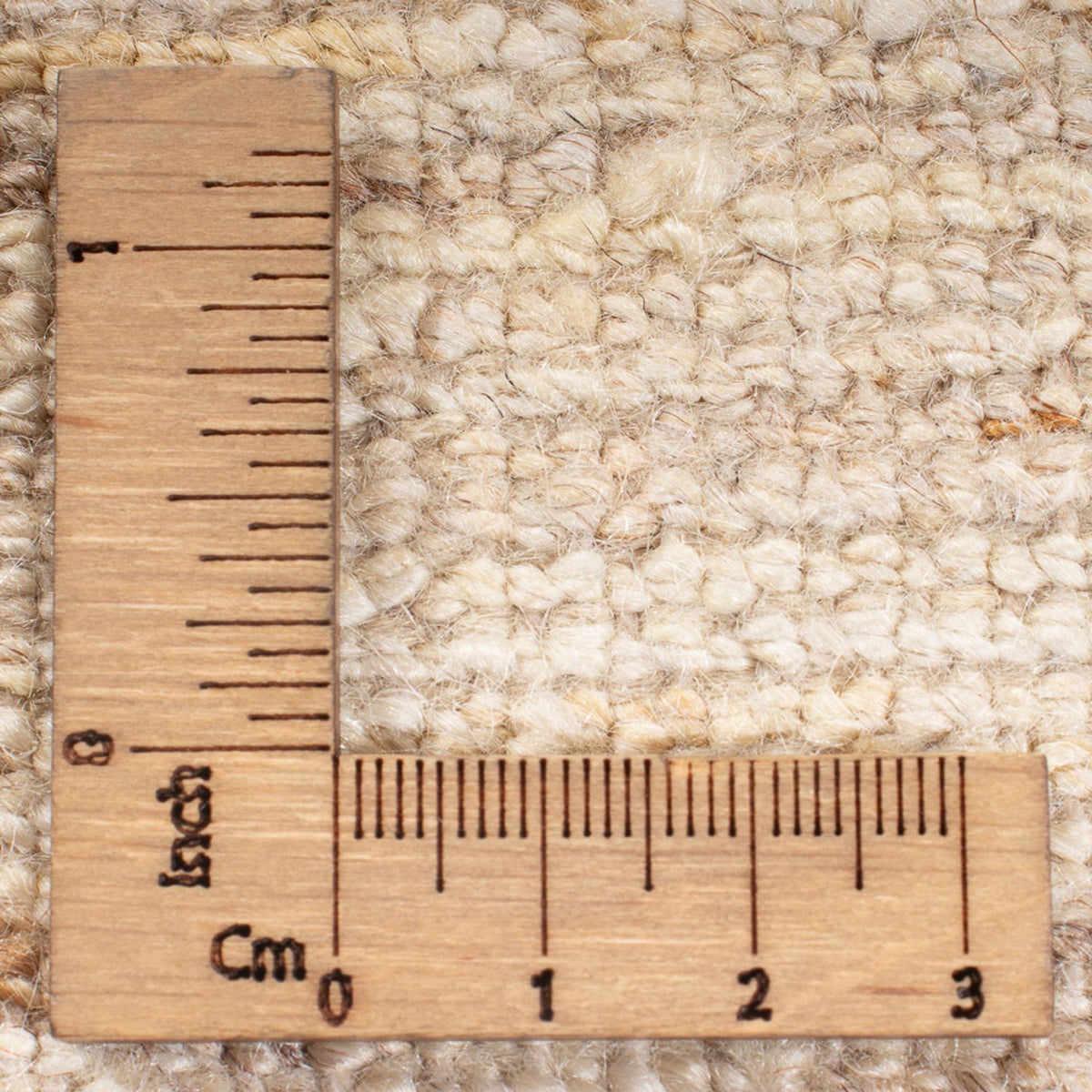 Tappeto Gabbeh - Persero - 190 x 154 cm - beige chiaro