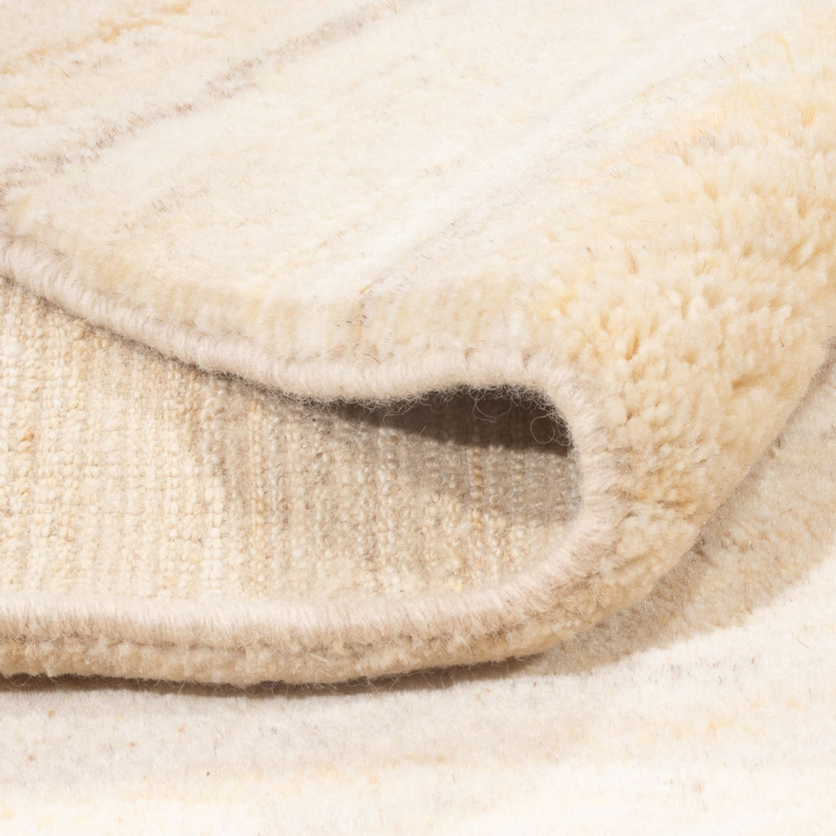 Tappeto Gabbeh - Persero - 212 x 160 cm - beige chiaro