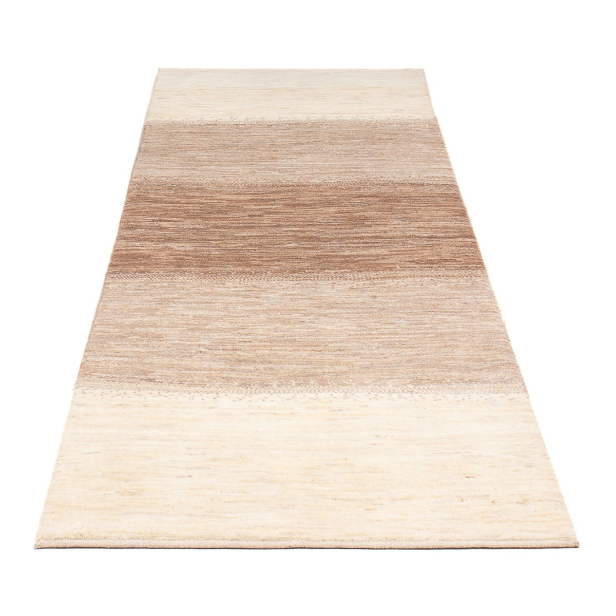 Tappeto corsia Tappeto Gabbeh - Persero - 268 x 85 cm - naturale