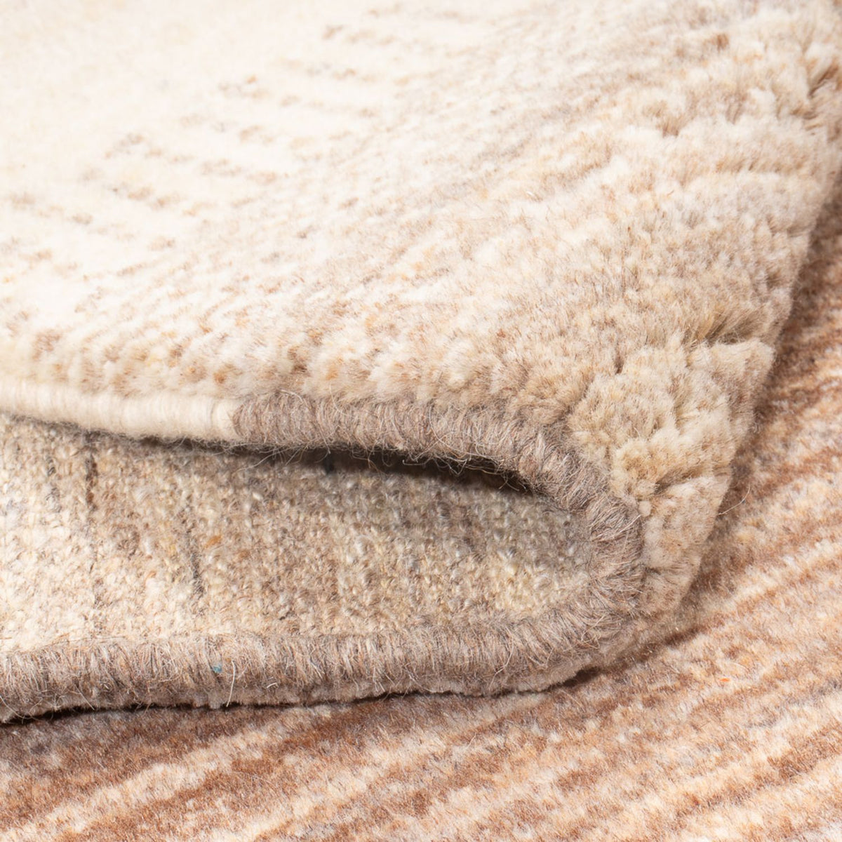 Tappeto corsia Tappeto Gabbeh - Persero - 297 x 86 cm - naturale