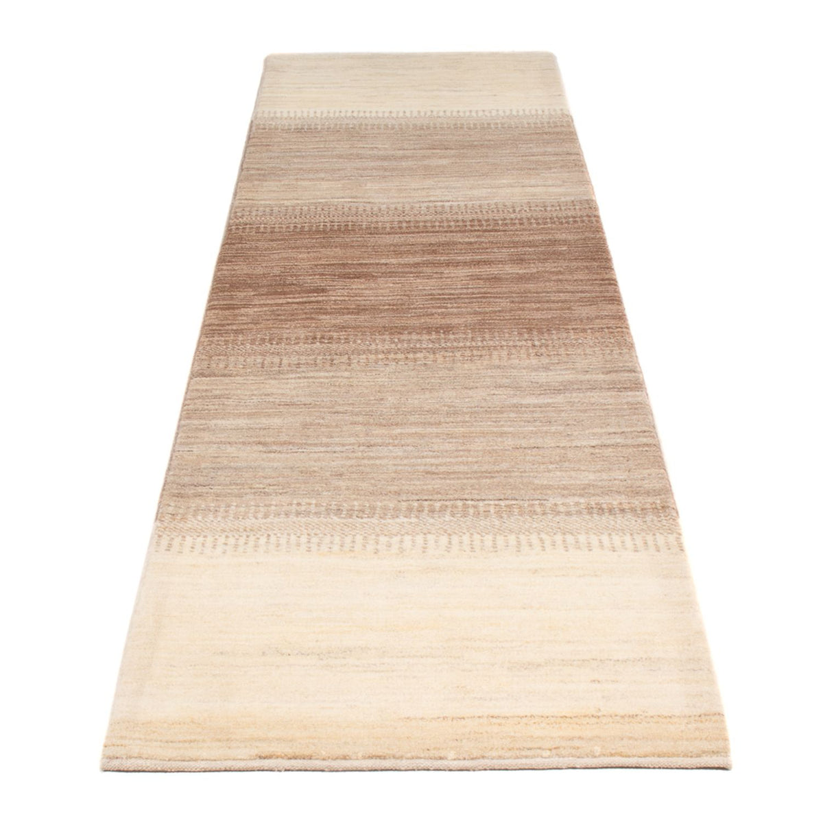 Tappeto corsia Tappeto Gabbeh - Persero - 297 x 86 cm - naturale