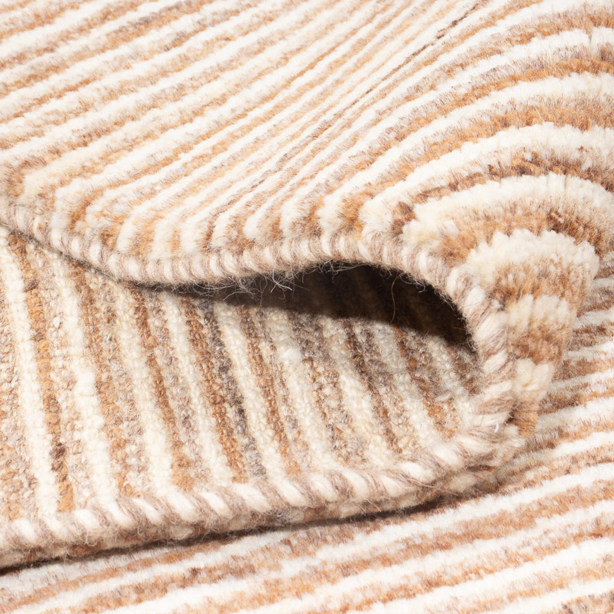 Tappeto Gabbeh - Persero quadrato  - 215 x 208 cm - marrone chiaro