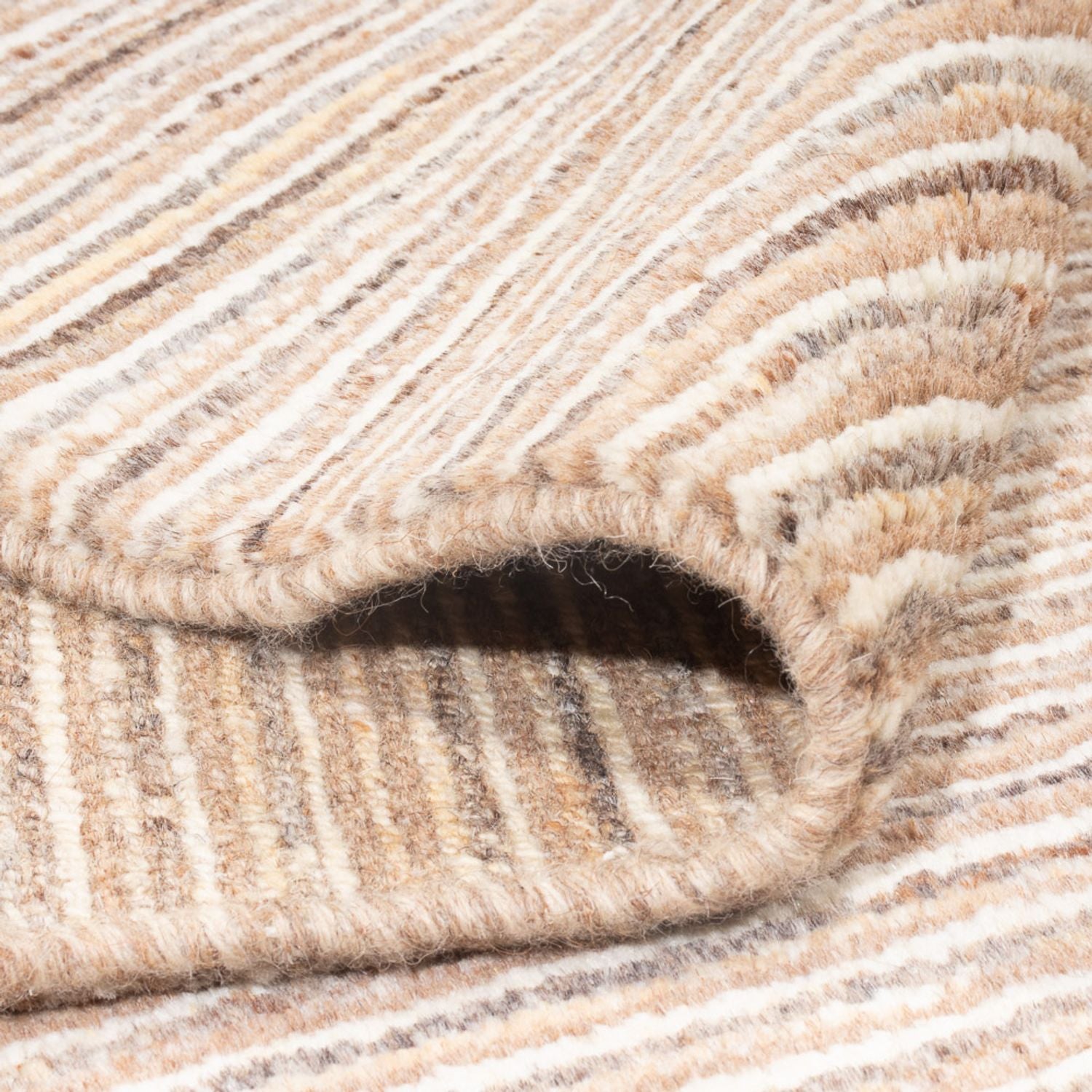 Tappeto Gabbeh - Persero - 238 x 194 cm - beige chiaro