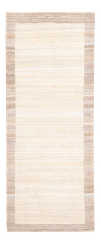 Tappeto corsia Tappeto Gabbeh - Persero - 203 x 82 cm - naturale