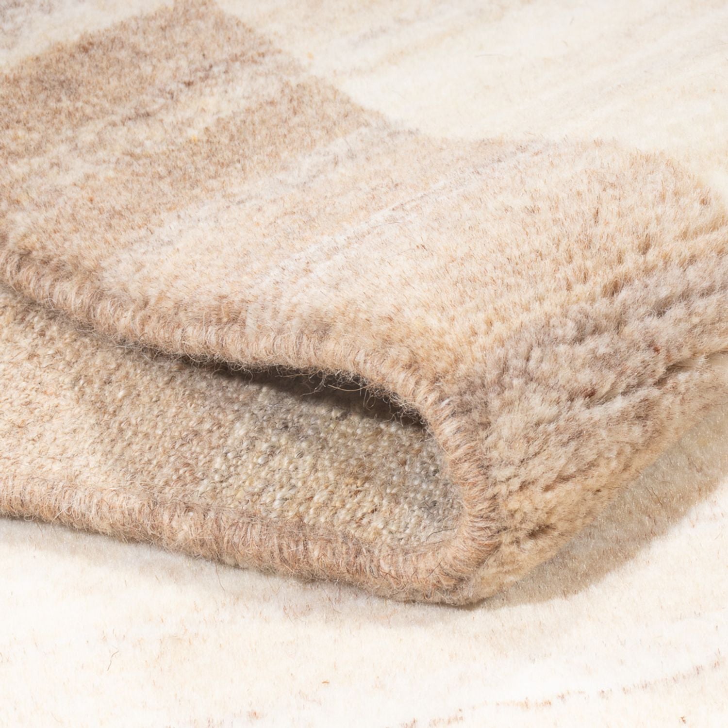 Tappeto corsia Tappeto Gabbeh - Persero - 203 x 82 cm - naturale