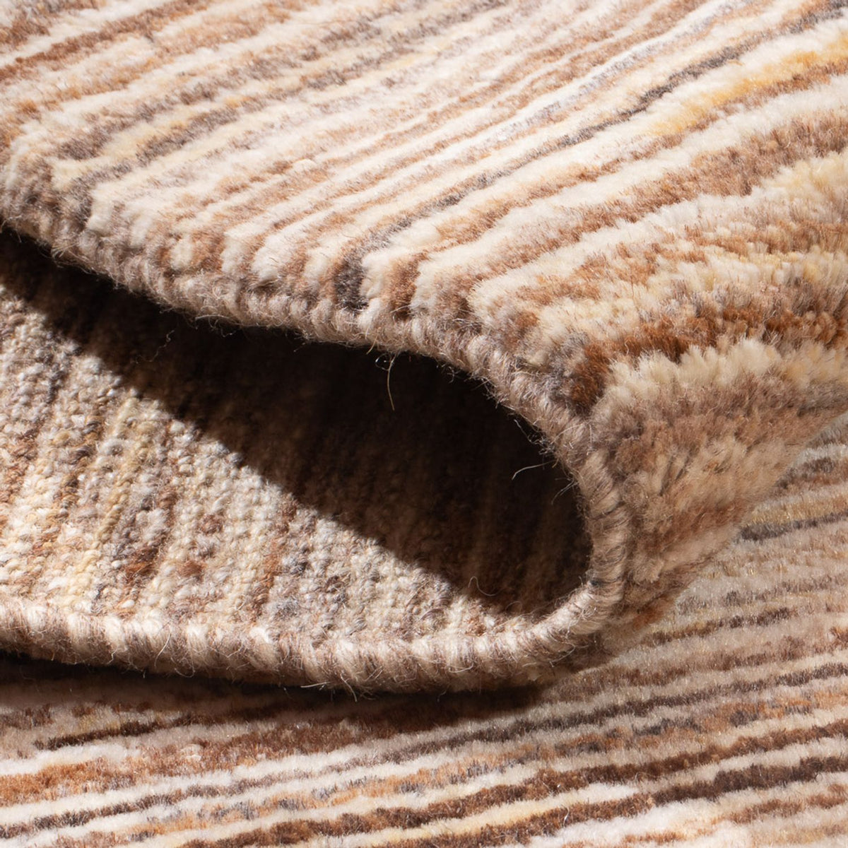 Tappeto Gabbeh - Persero - 94 x 60 cm - beige scuro