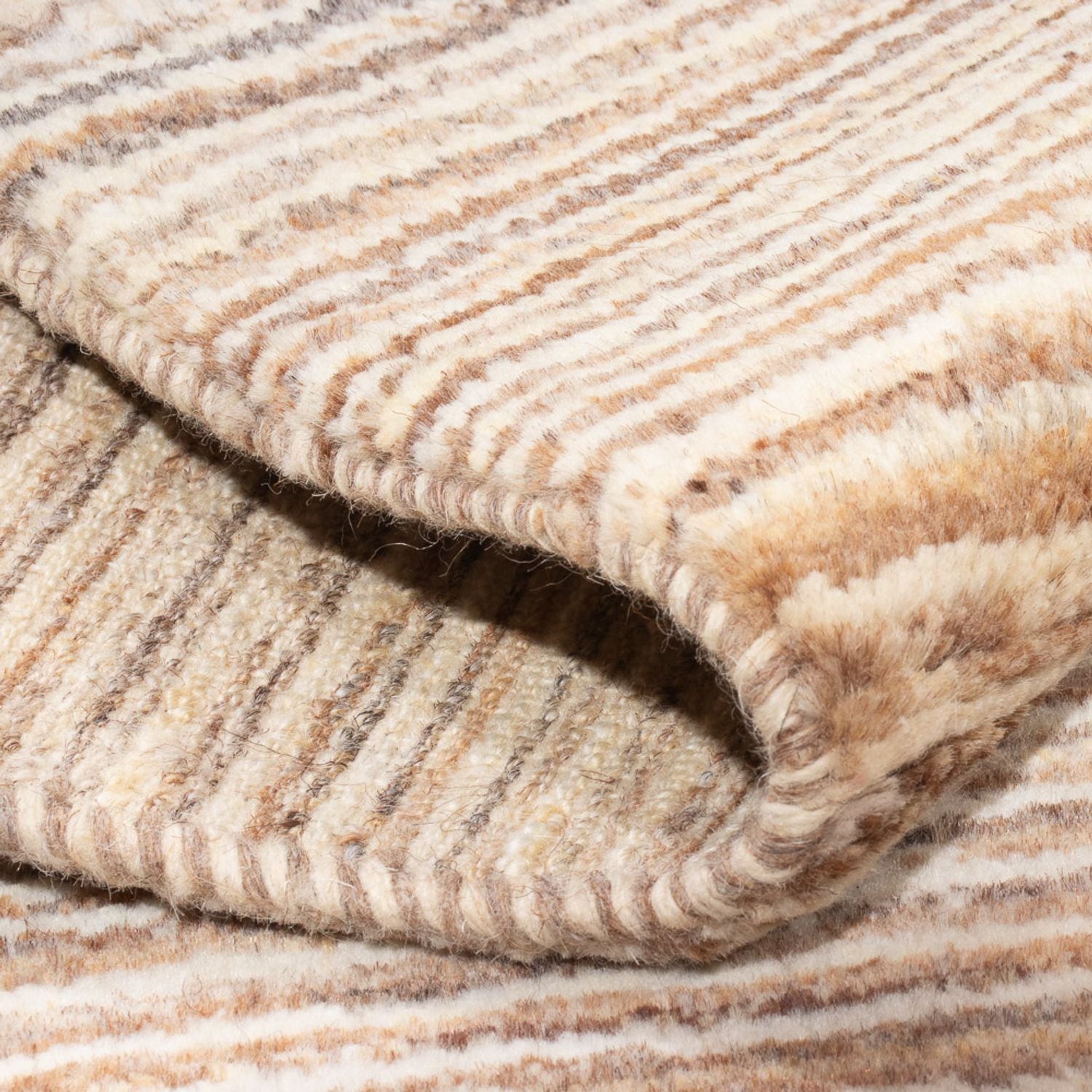 Tappeto Gabbeh - Persero - 94 x 59 cm - beige scuro