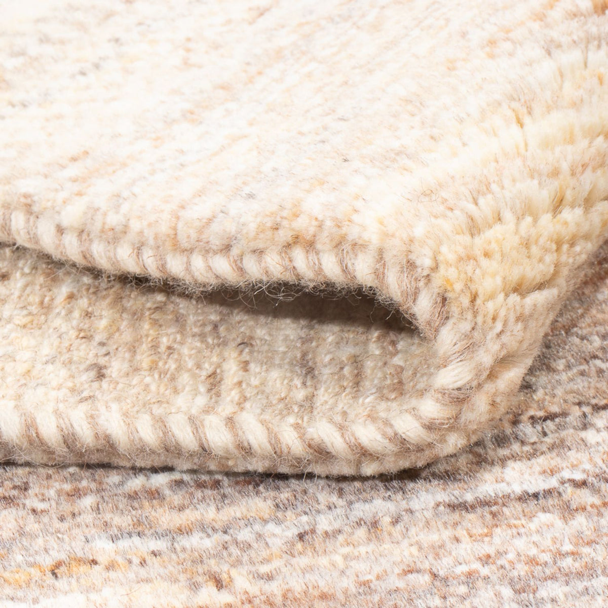 Tappeto Gabbeh - Persero - 145 x 100 cm - beige scuro