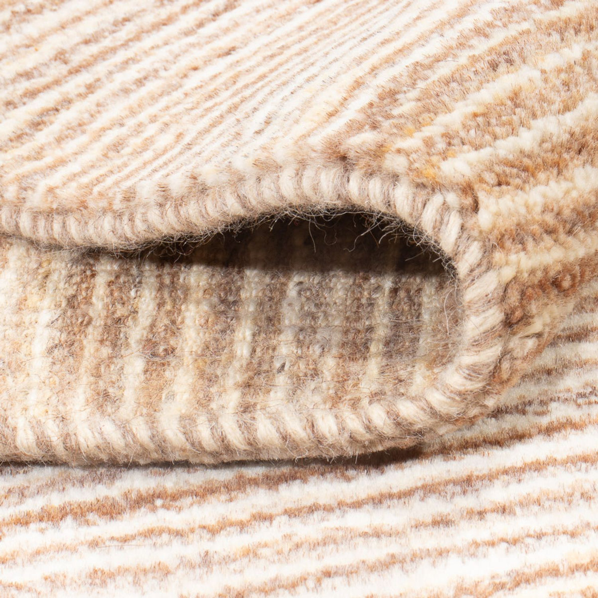 Tappeto Gabbeh - Persero - 159 x 98 cm - beige scuro