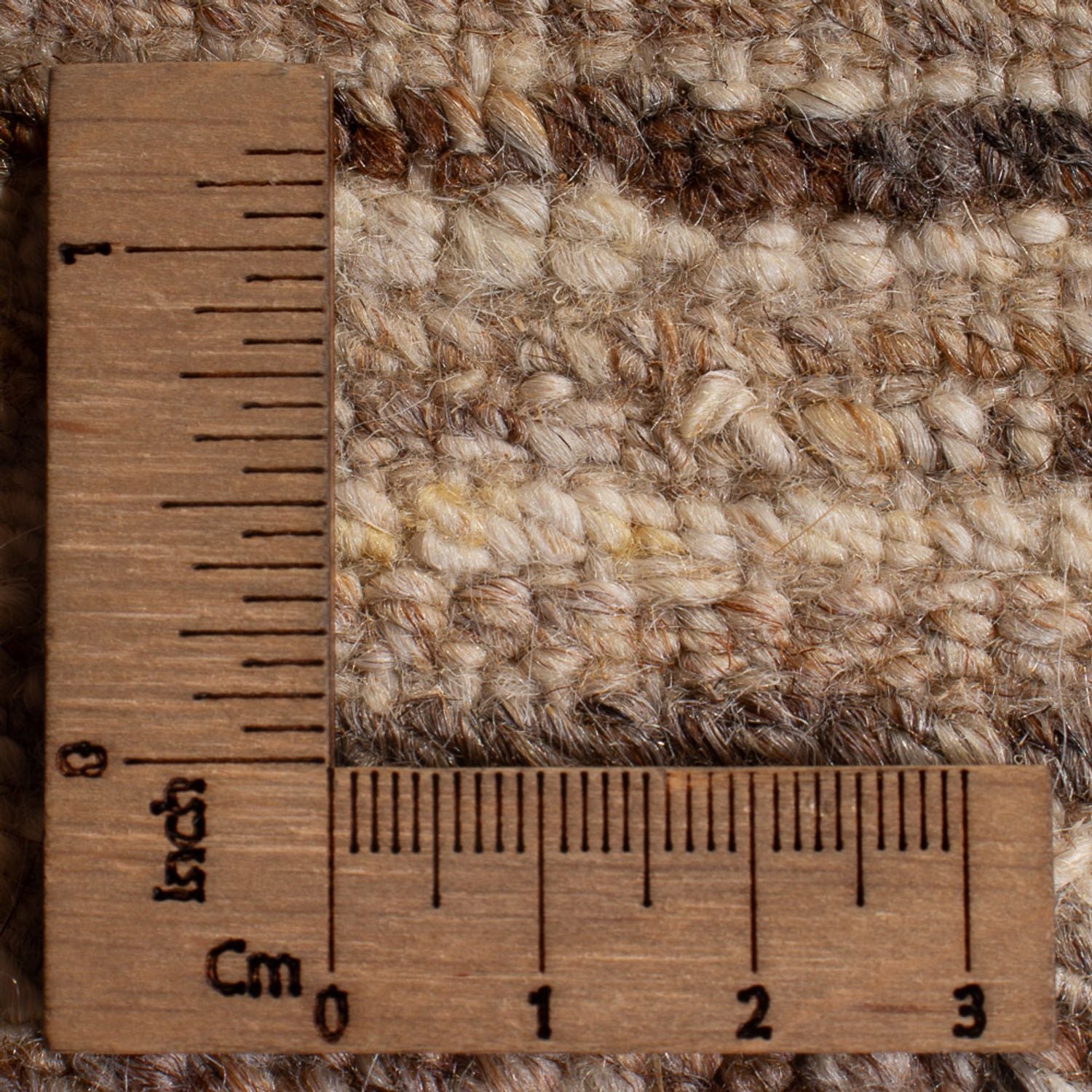 Tappeto Gabbeh - Persero - 145 x 110 cm - beige scuro