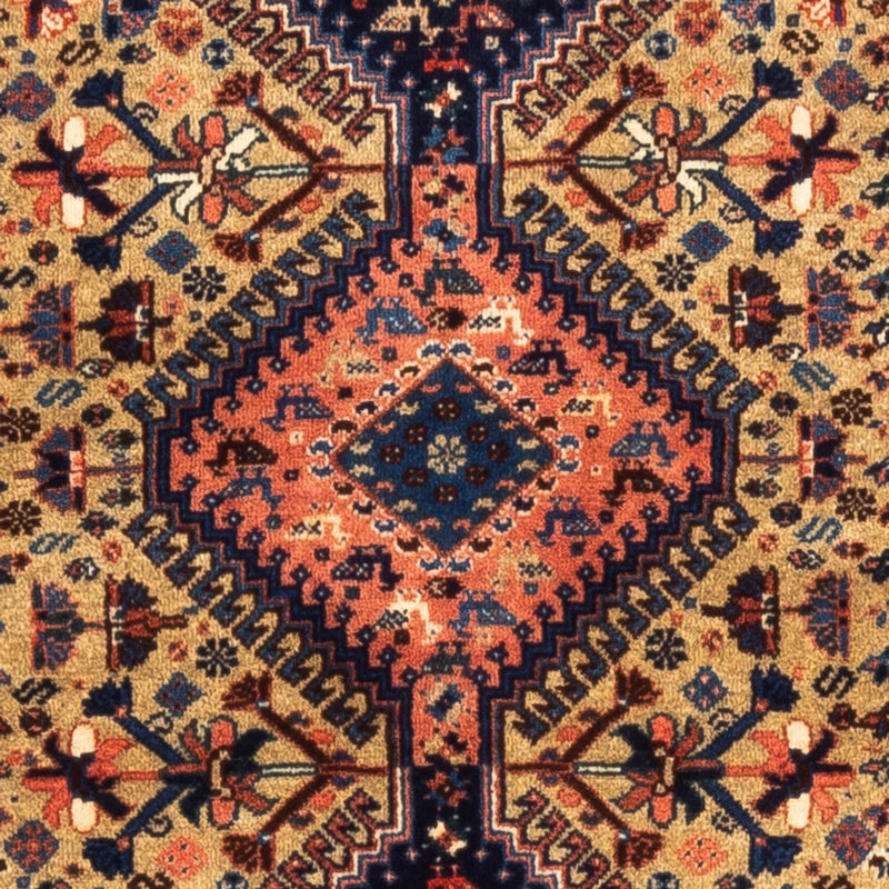 Tappeto corsia Tappeto Gabbeh - Persero - 220 x 76 cm - sabbia