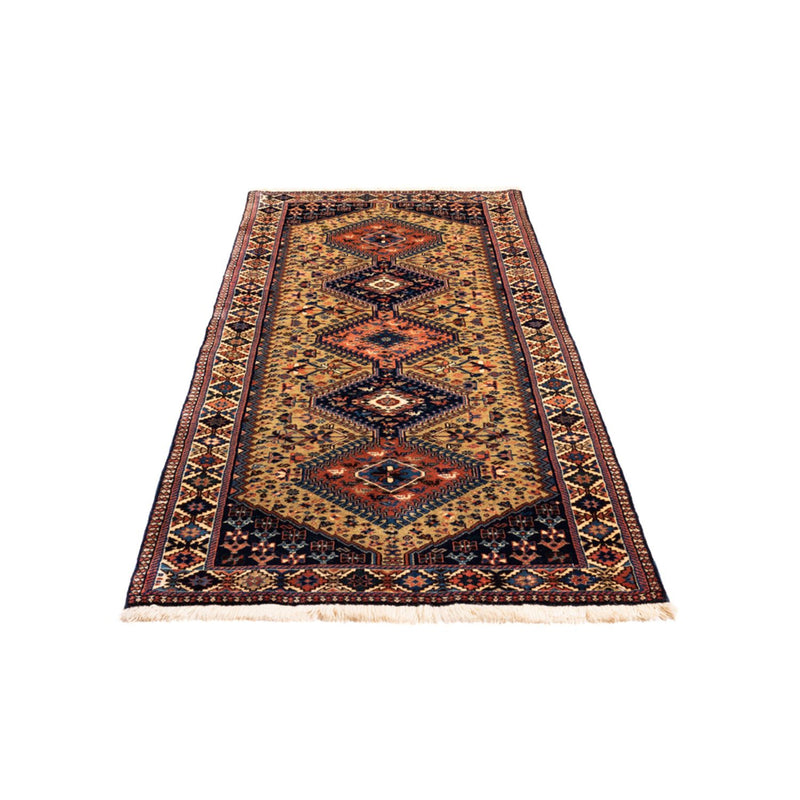 Tappeto corsia Tappeto Gabbeh - Persero - 220 x 76 cm - sabbia