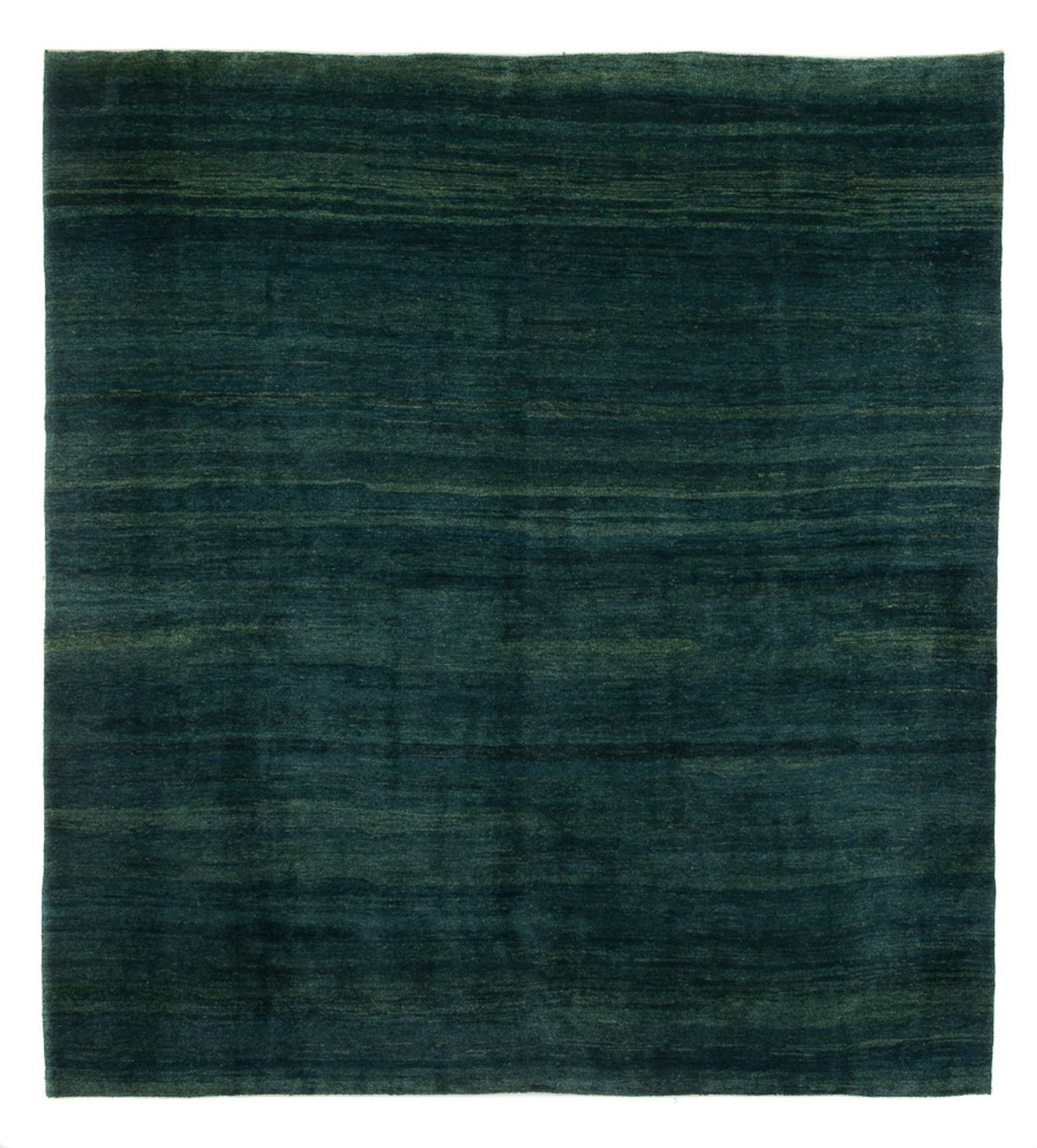 Tappeto Gabbeh - Persero - 380 x 335 cm - verde scuro