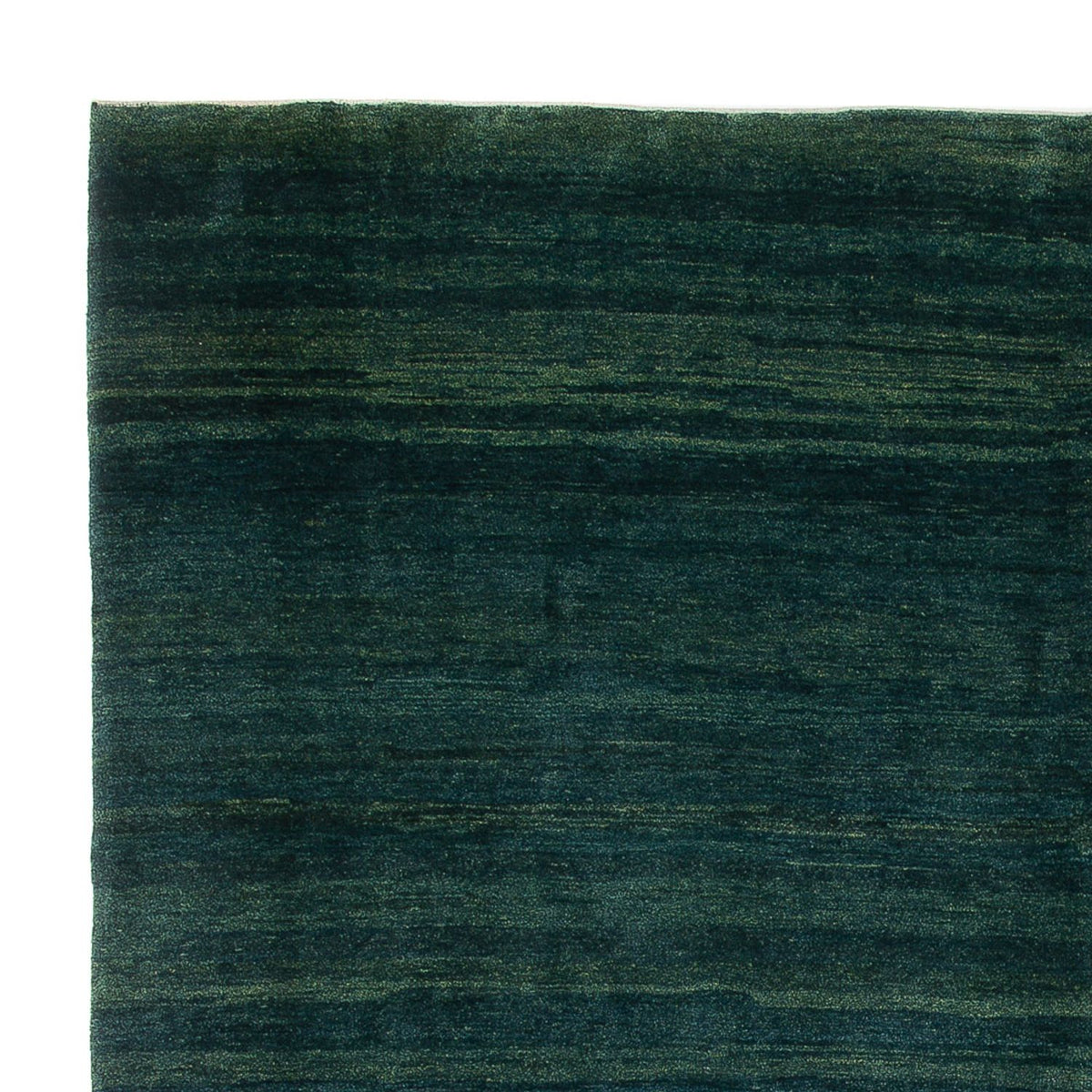 Tappeto Gabbeh - Persero - 380 x 335 cm - verde scuro