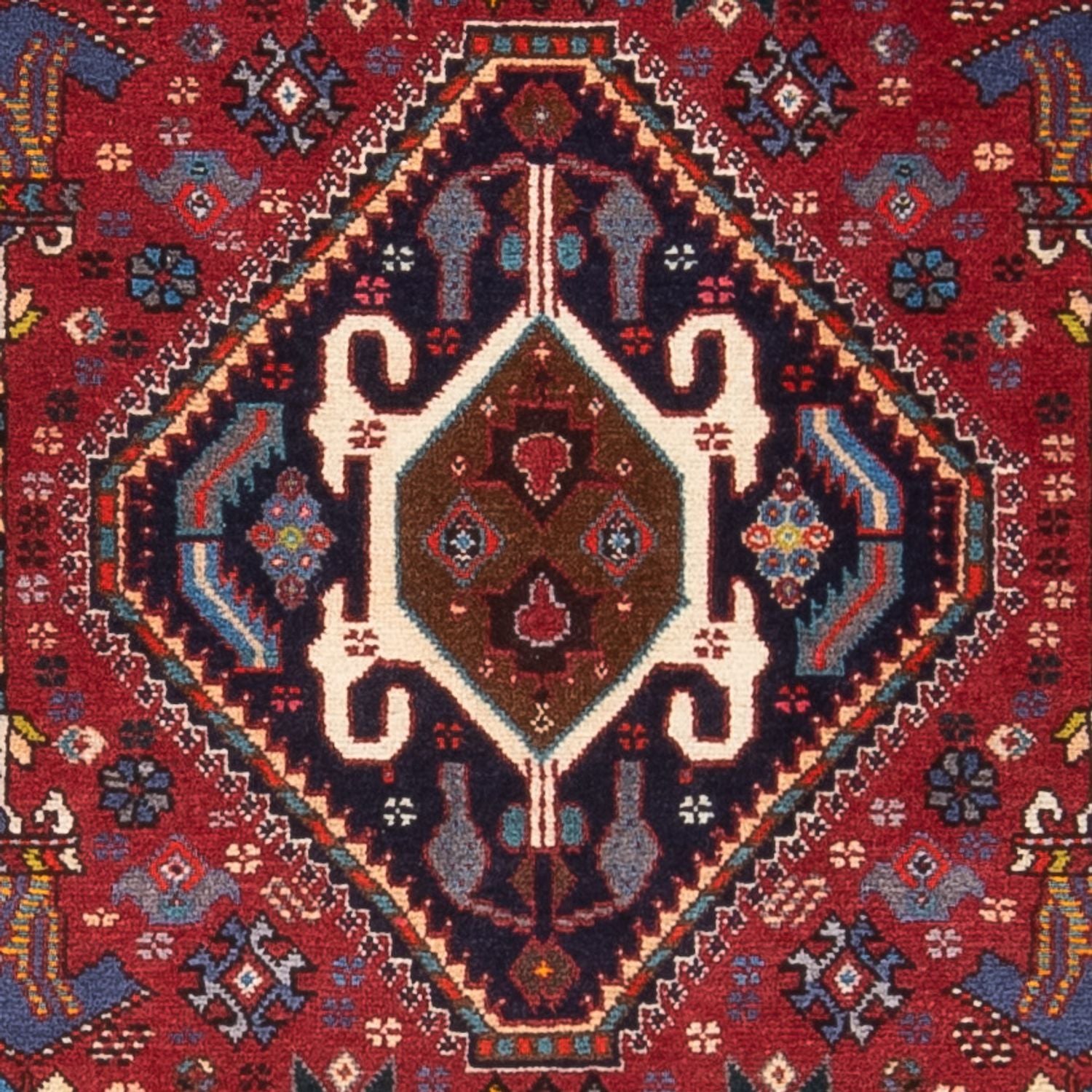 Tappeto corsia Tappeto Persero - Nomade - 155 x 70 cm - rosso