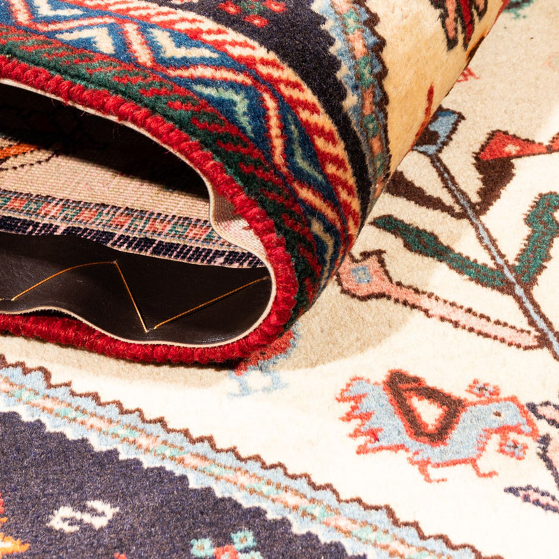 Tappeto Gabbeh - Kashkuli Persero - 153 x 107 cm - crema