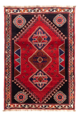 Tappeto Gabbeh - Kashkuli Persero - 158 x 112 cm - rosso