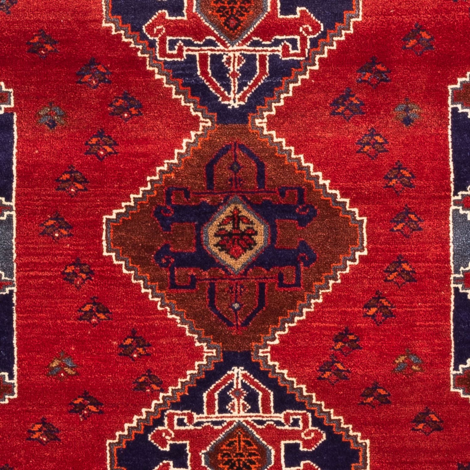 Tappeto Gabbeh - Kashkuli Persero - 158 x 112 cm - rosso