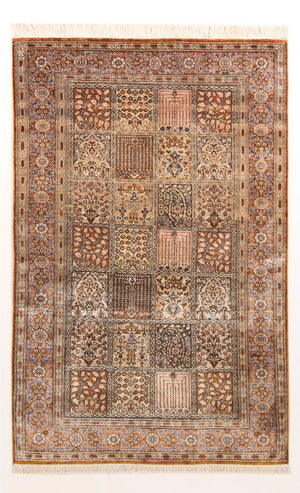 Tappeto di seta - Ghom seta - Premio - 148 x 100 cm - multicolore