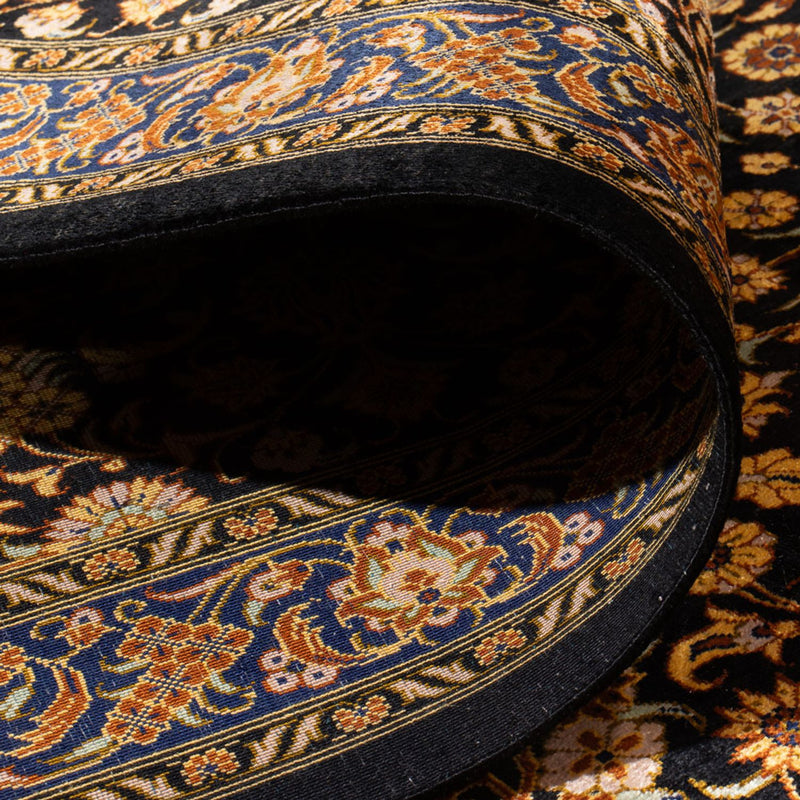 Tappeto di seta - Ghom seta - Premio - 353 x 242 cm - nero