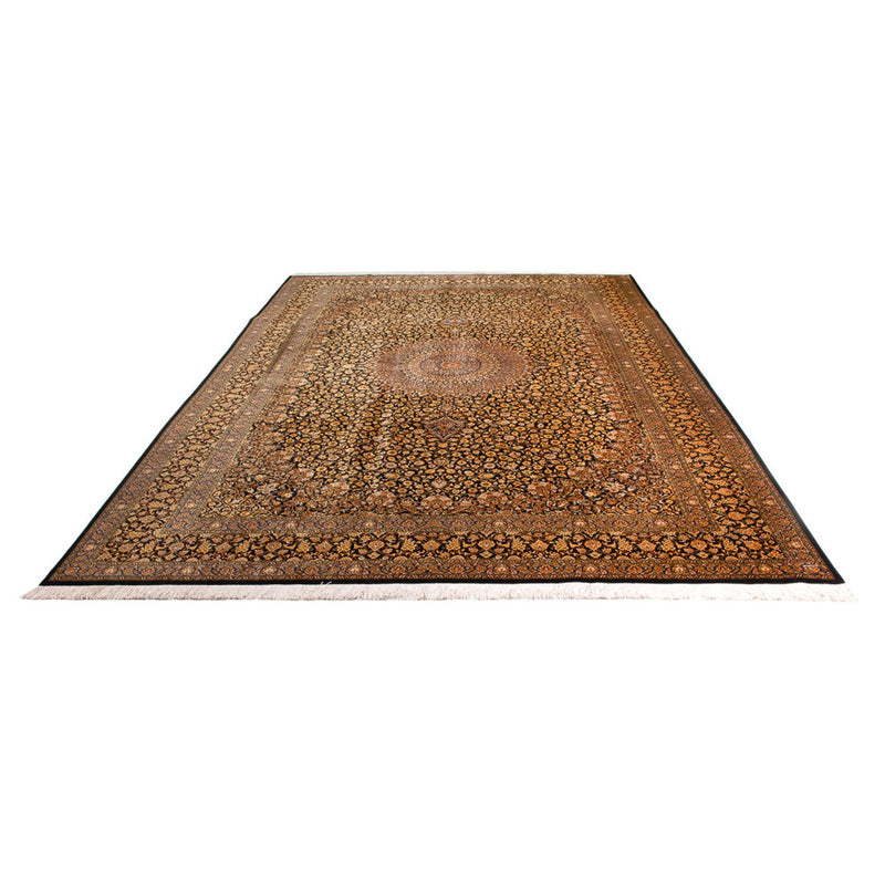 Tappeto di seta - Ghom seta - Premio - 353 x 242 cm - nero