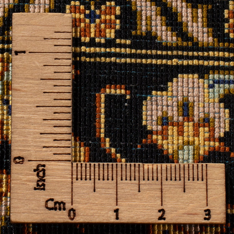 Tappeto di seta - Ghom seta - Premio - 353 x 242 cm - nero