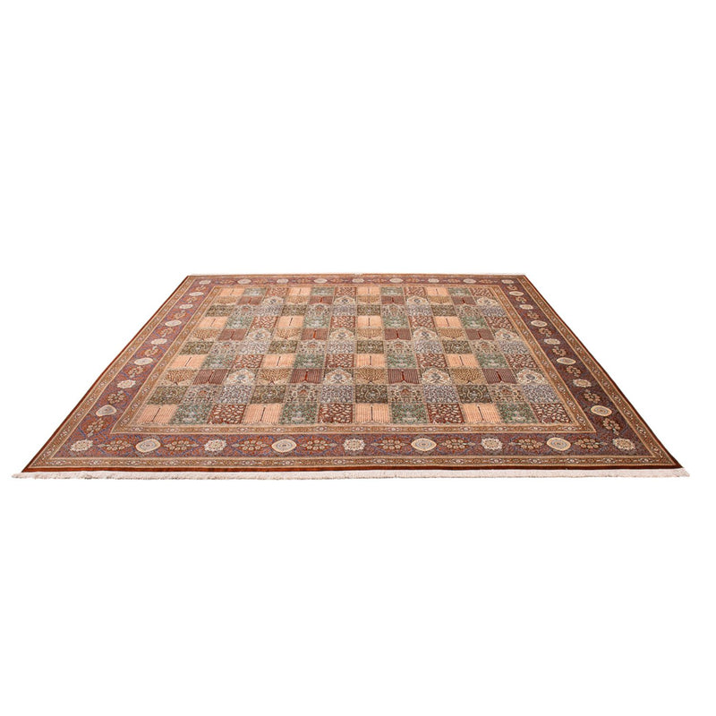 Tappeto di seta - Ghom seta - Premio quadrato  - 302 x 297 cm - multicolore